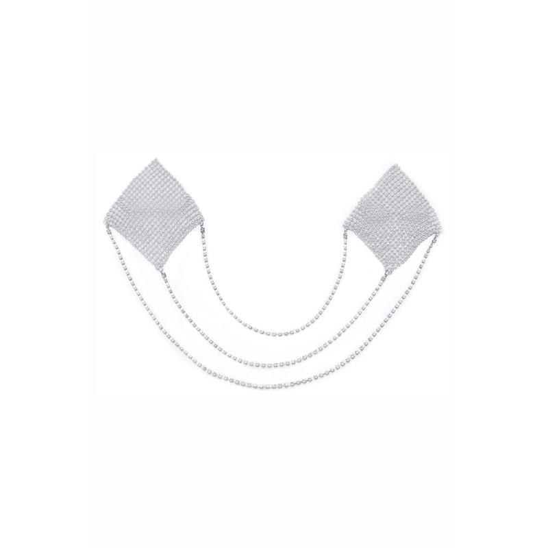 Caches tétons Losange avec chainettes - Cotelli Accessoires