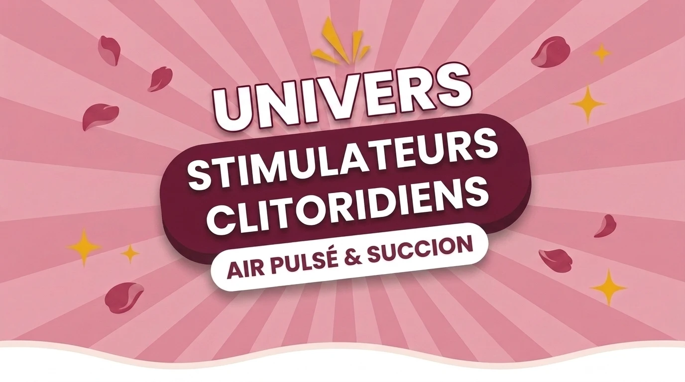 Stimulateurs clitoridiens : Air pulsé, succion, contact : la technologie au service du plaisir clitoridien.